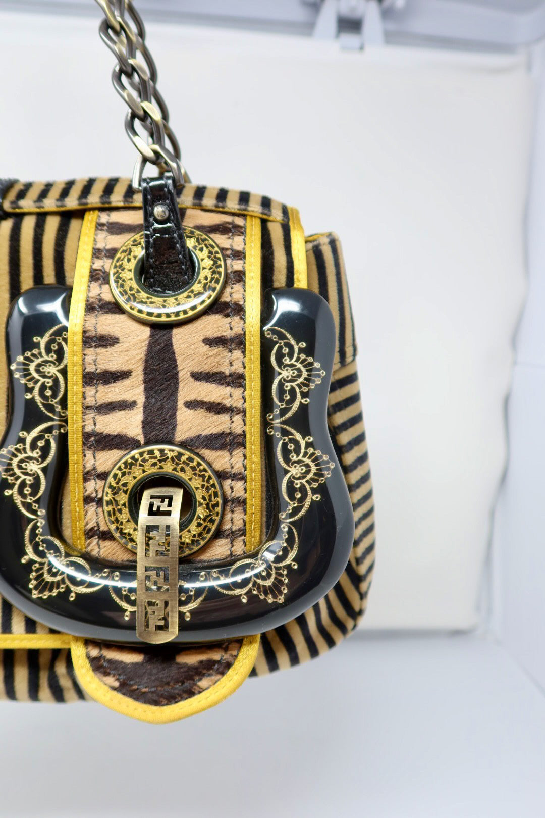 RARE Fendi B Bag Calf Hair (comes with original duster)