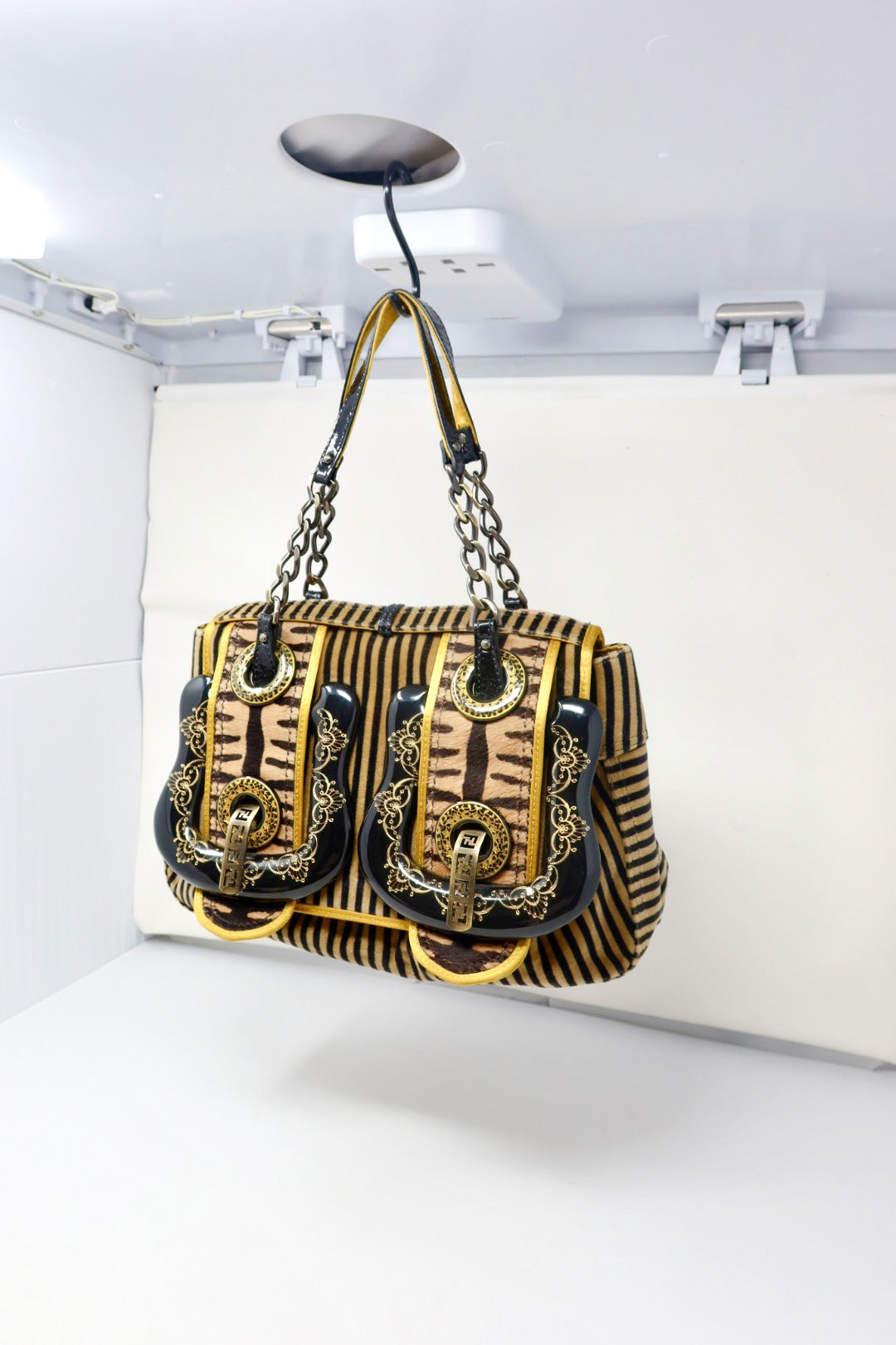 RARE Fendi B Bag Calf Hair (comes with original duster)