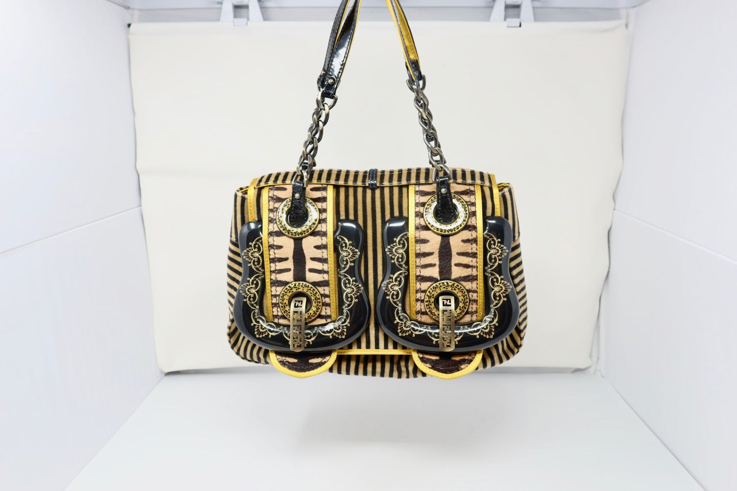 RARE Fendi B Bag Calf Hair (comes with original duster)