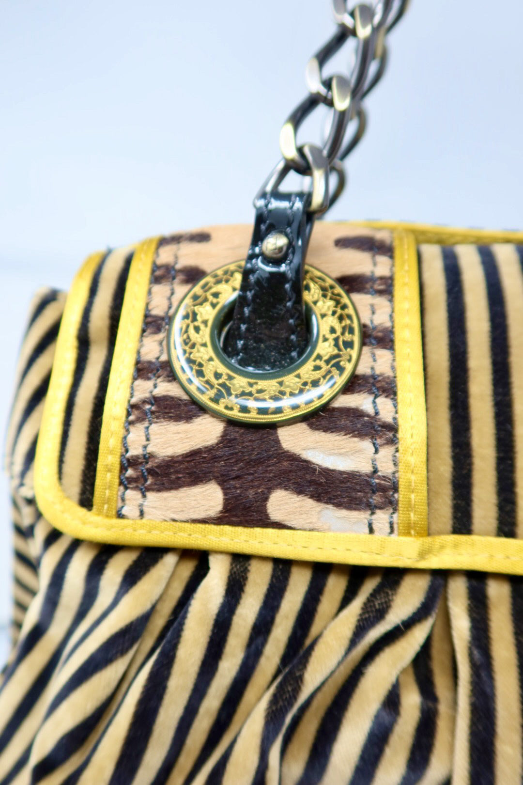 RARE Fendi B Bag Calf Hair (comes with original duster)