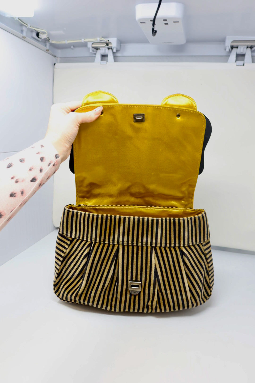 RARE Fendi B Bag Calf Hair (comes with original duster)