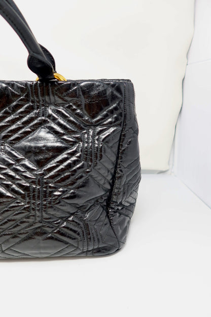 Miu Miu Matelasse Hand Bag Leather 2way Black