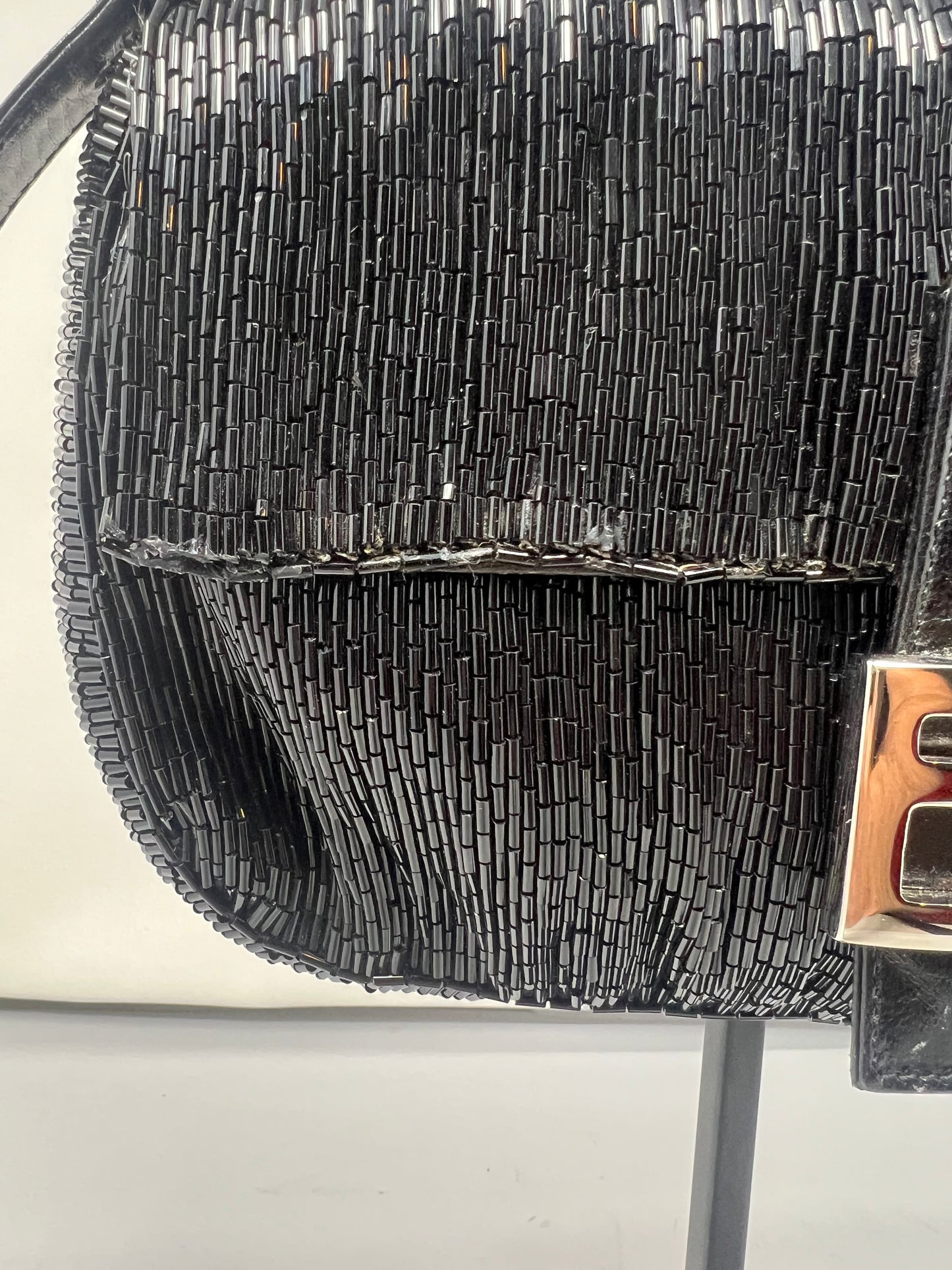 Fendi Baguette Black Beaded