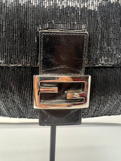 Fendi Baguette Black Beaded