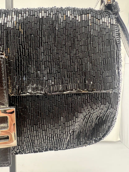 Fendi Baguette Black Beaded