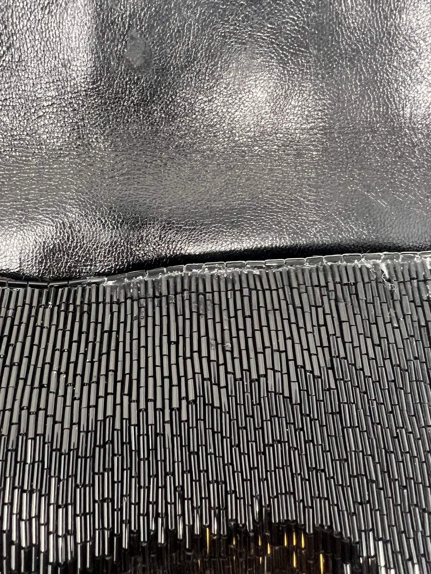 Fendi Baguette Black Beaded