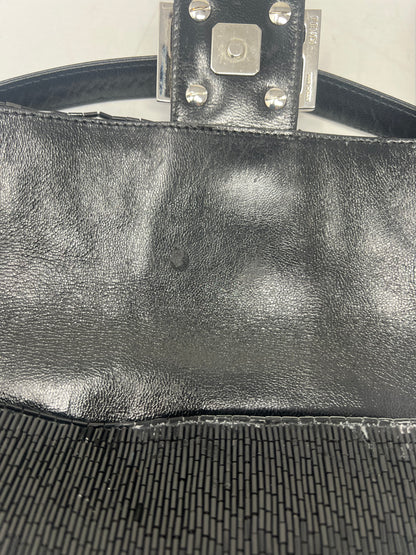 Fendi Baguette Black Beaded