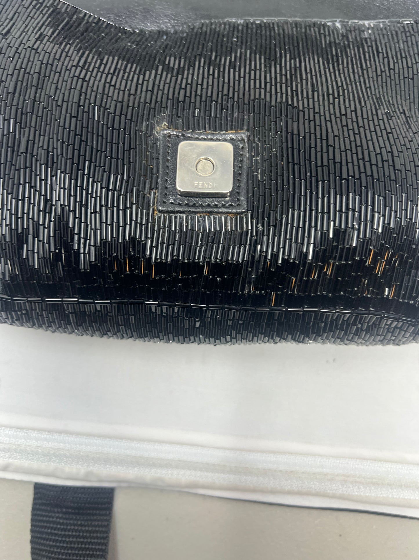 Fendi Baguette Black Beaded