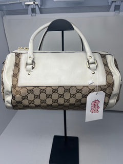Gucci Monogram Barrel Bag