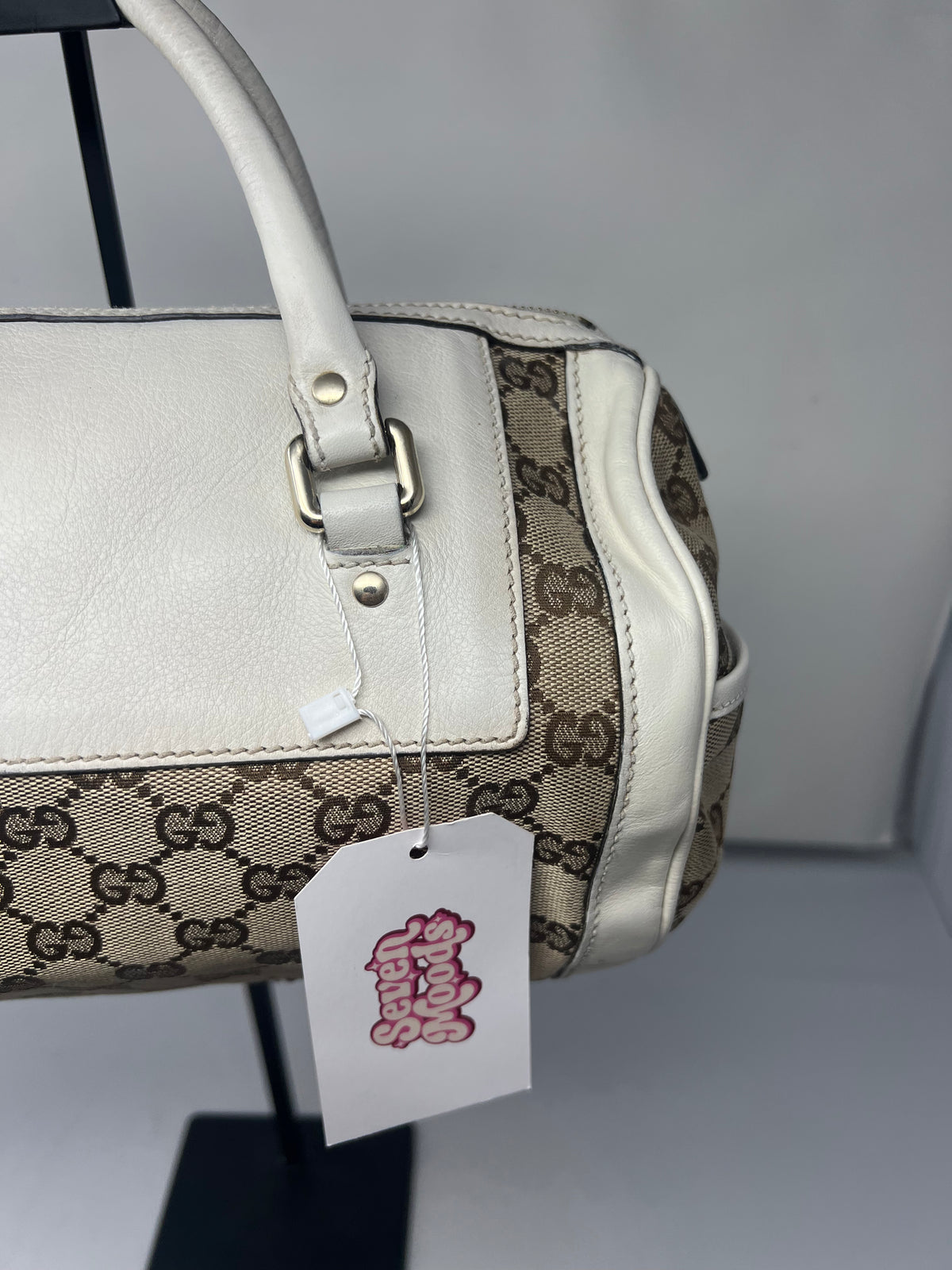 Gucci Monogram Barrel Bag