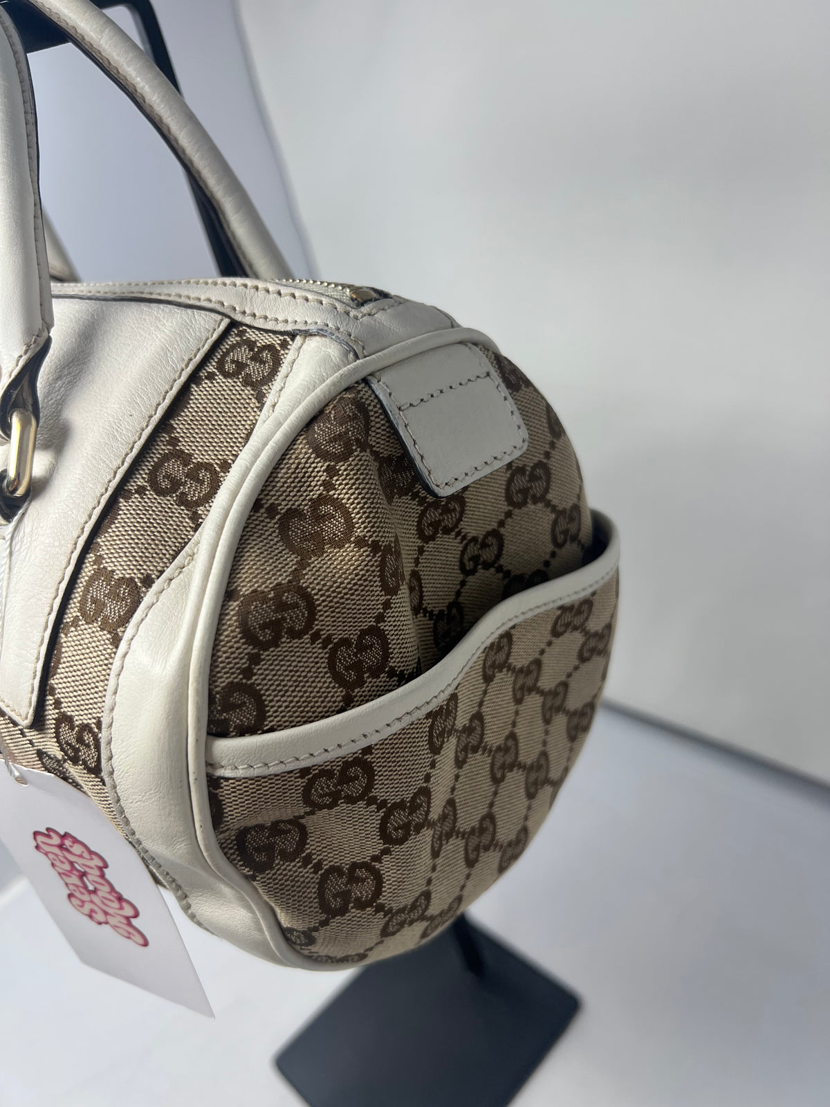 Gucci Monogram Barrel Bag