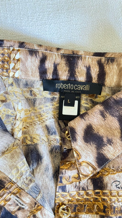 Roberto Cavalli Cheetah Silk Set