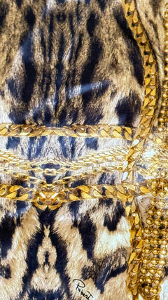 Roberto Cavalli Cheetah Silk Set