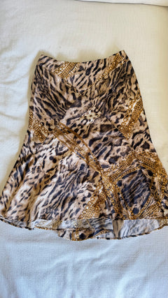 Roberto Cavalli Cheetah Silk Set