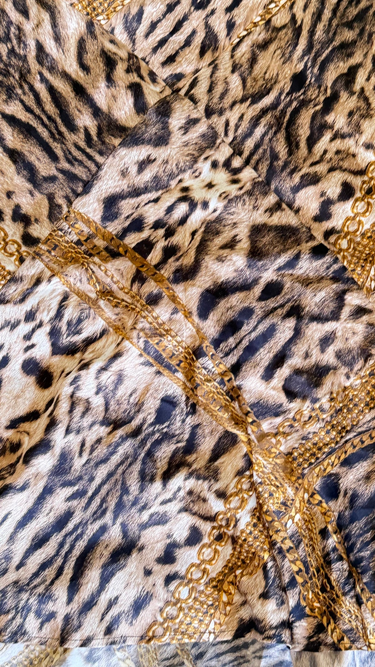 Roberto Cavalli Cheetah Silk Set