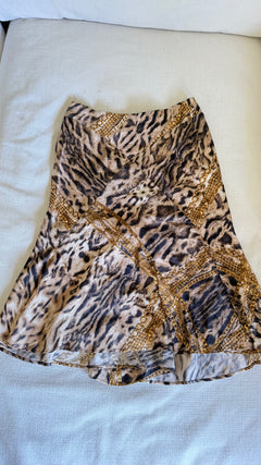 Roberto Cavalli Cheetah Silk Set