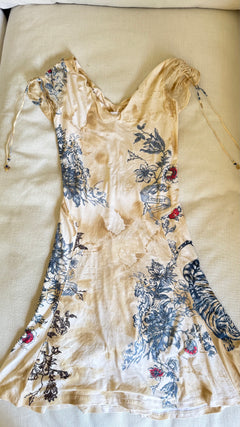 SS 2003 Roberto Cavalli Tattoo Dress