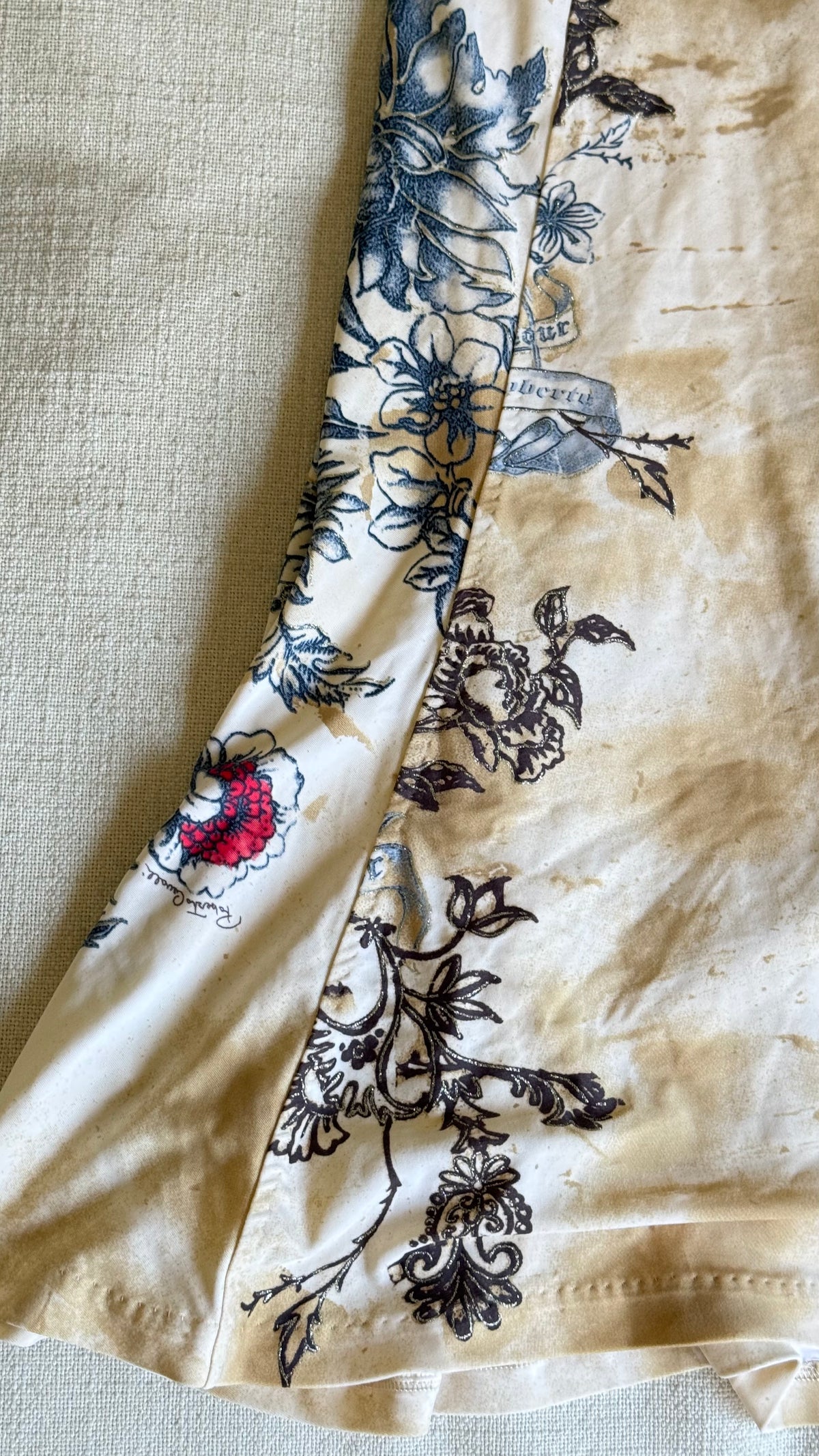 SS 2003 Roberto Cavalli Tattoo Dress