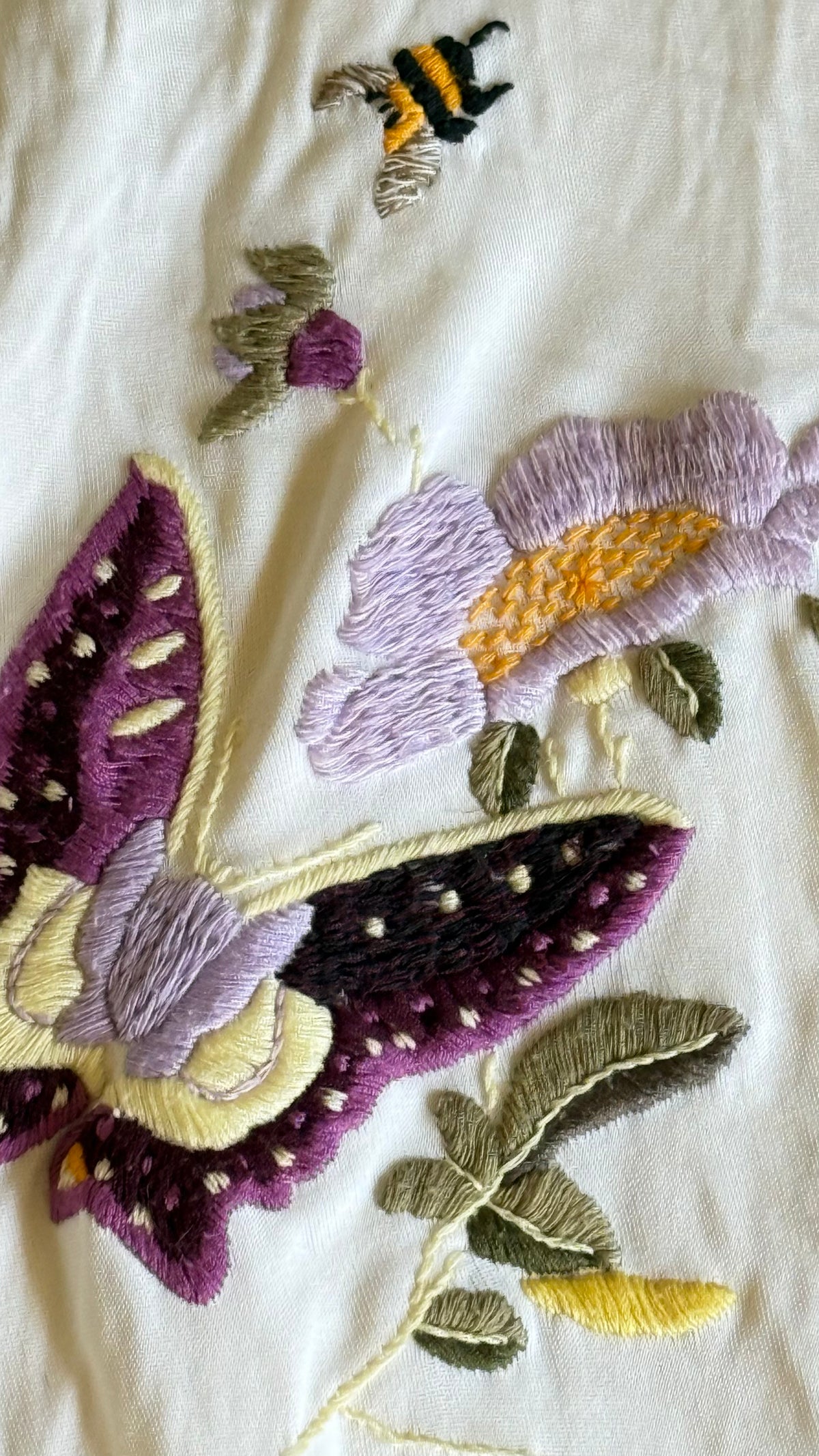 Class Roberto Cavalli Hand-Embroidered Botanical Maxi Dress