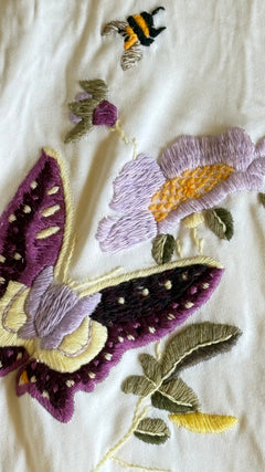 Class Roberto Cavalli Hand-Embroidered Botanical Maxi Dress