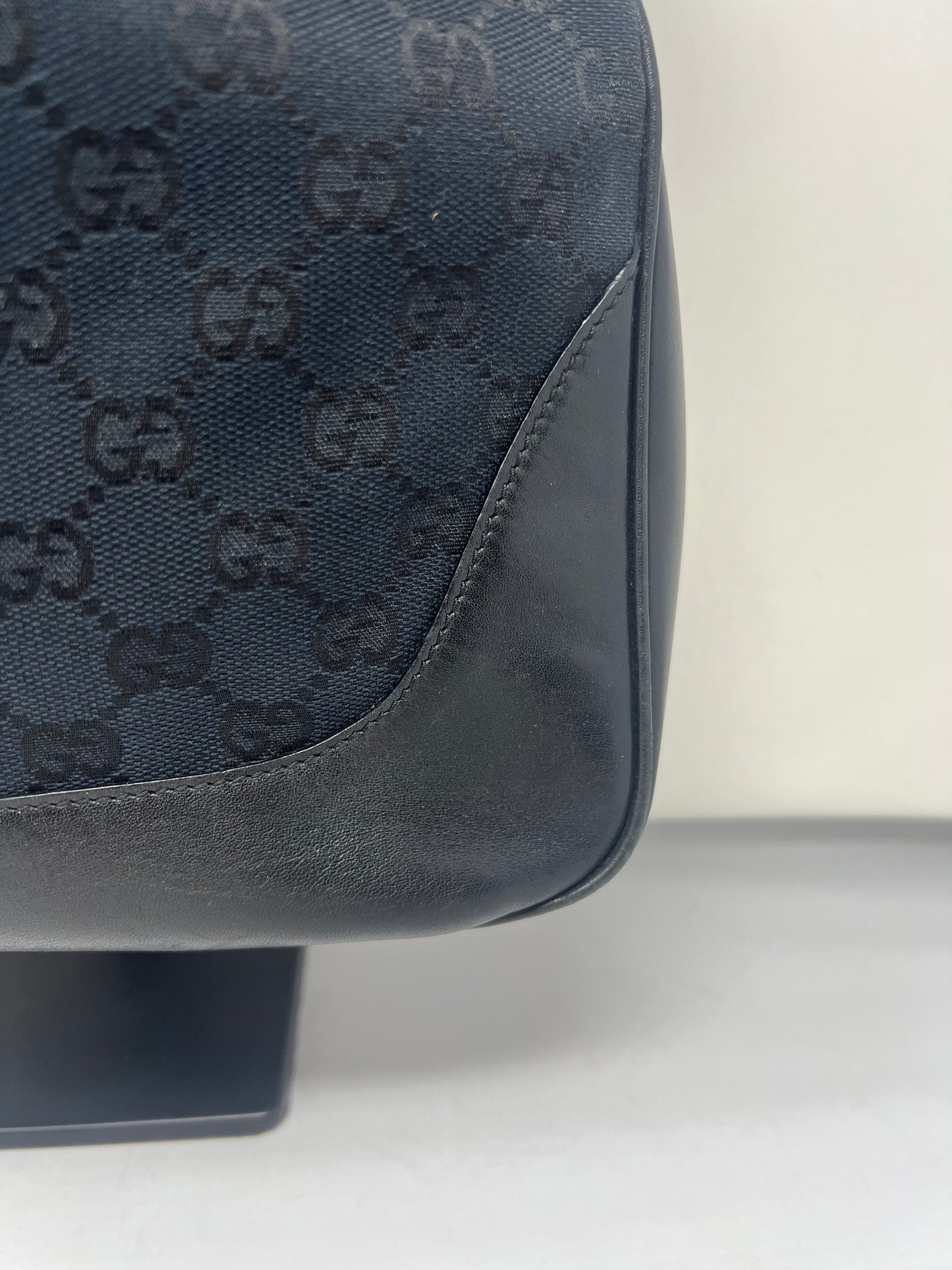 Gucci Black Bamboo Hobo with strap