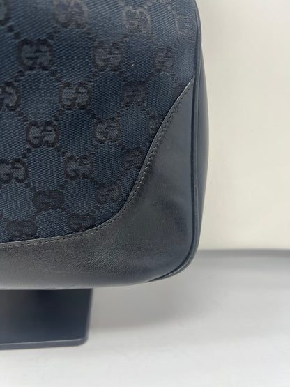 Gucci Black Bamboo Hobo with strap