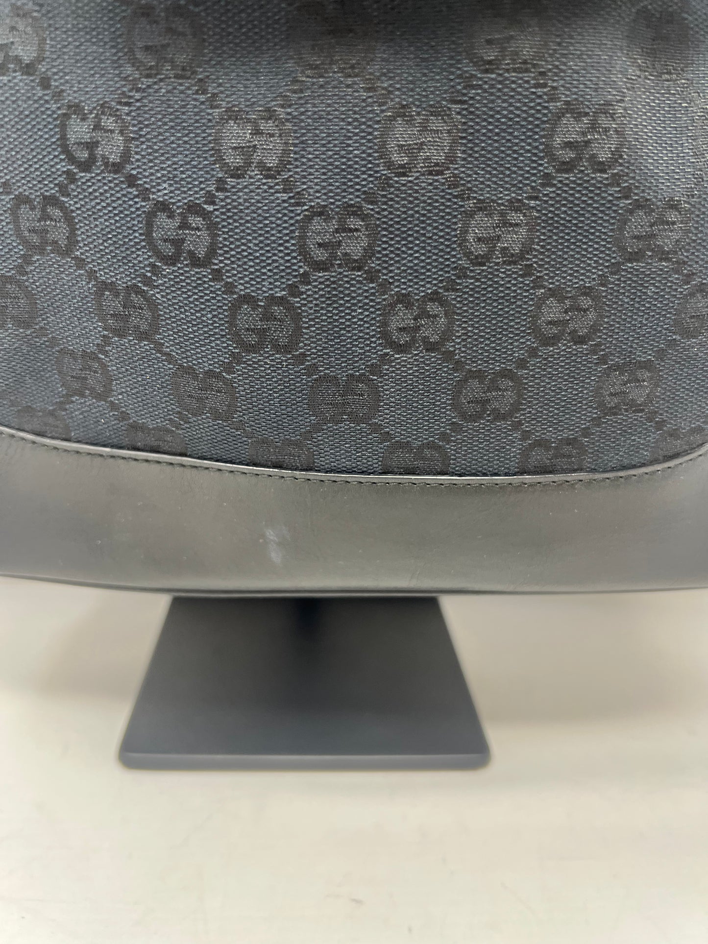 Gucci Black Bamboo Hobo with strap