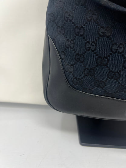 Gucci Black Bamboo Hobo with strap