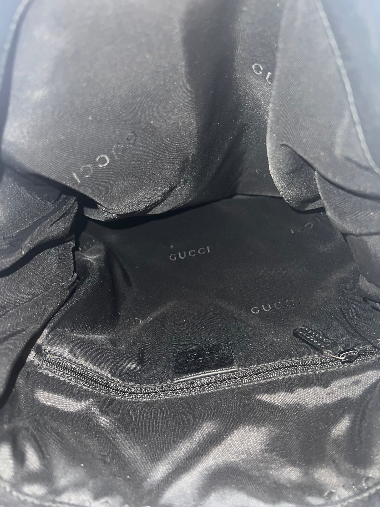Gucci Black Bamboo Hobo with strap