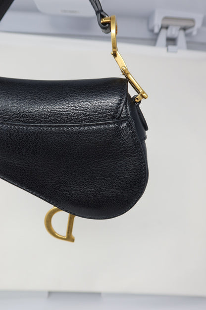 Christian Dior Mini Saddle Black