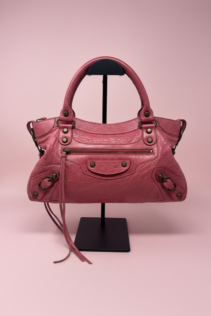Balenciaga Small City Red with Strap