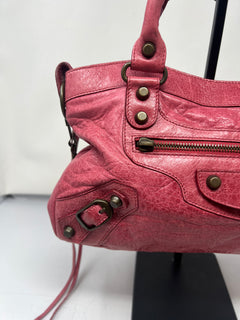 Balenciaga Small City Red with Strap