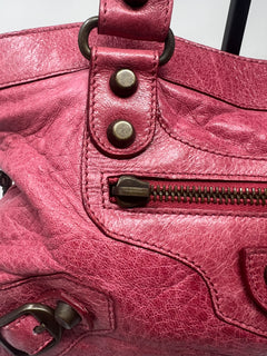 Balenciaga Small City Red with Strap