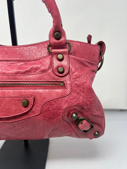 Balenciaga Small City Red with Strap