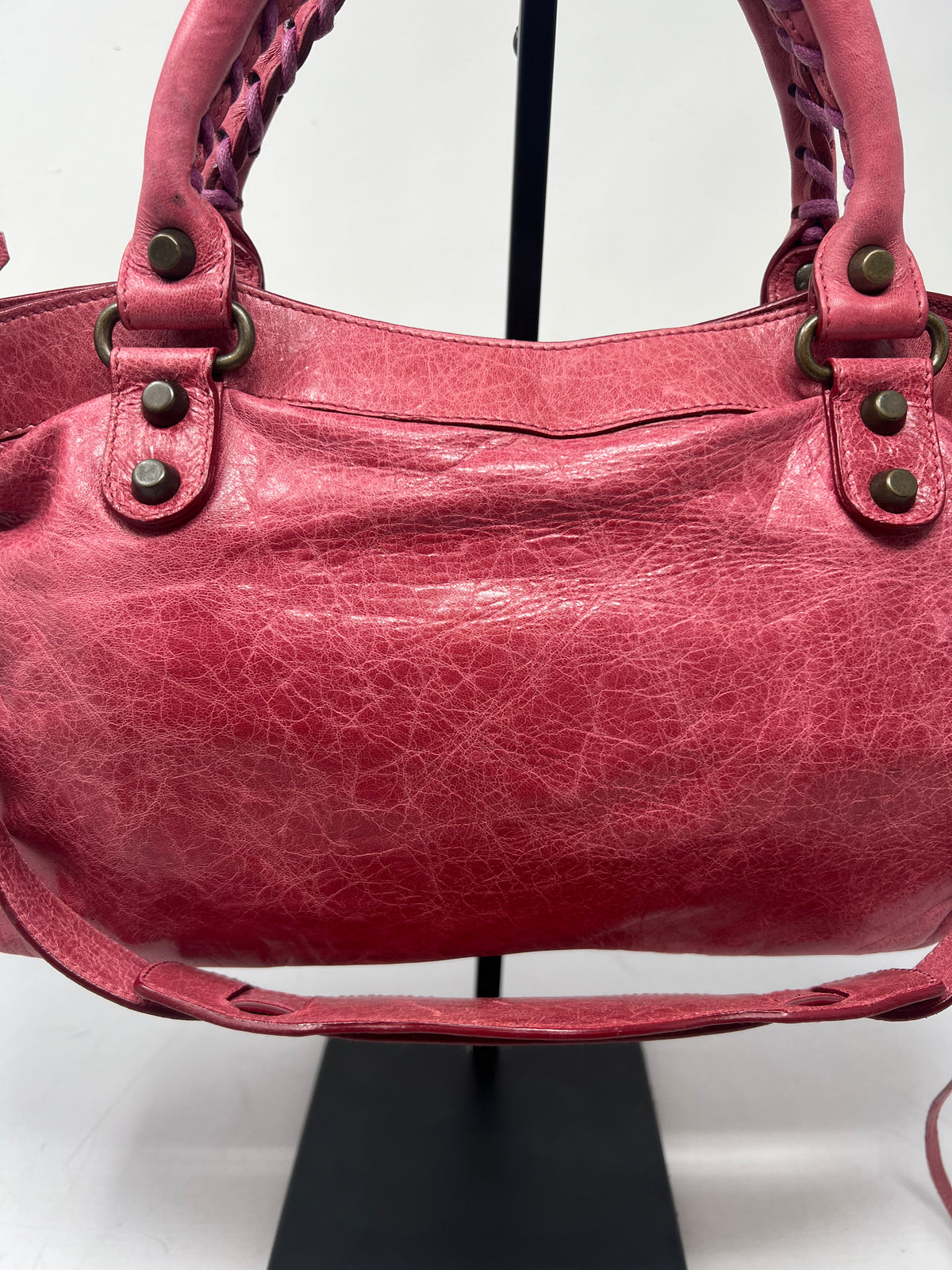 Balenciaga Small City Red with Strap