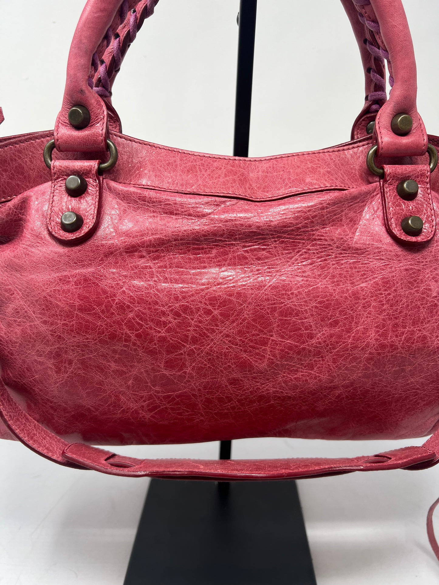 Balenciaga Small City Red with Strap