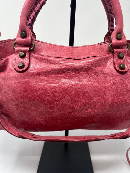 Balenciaga Small City Red with Strap