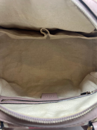 Gucci Vintage Web Boston Bag GG Canvas Medium with strap
