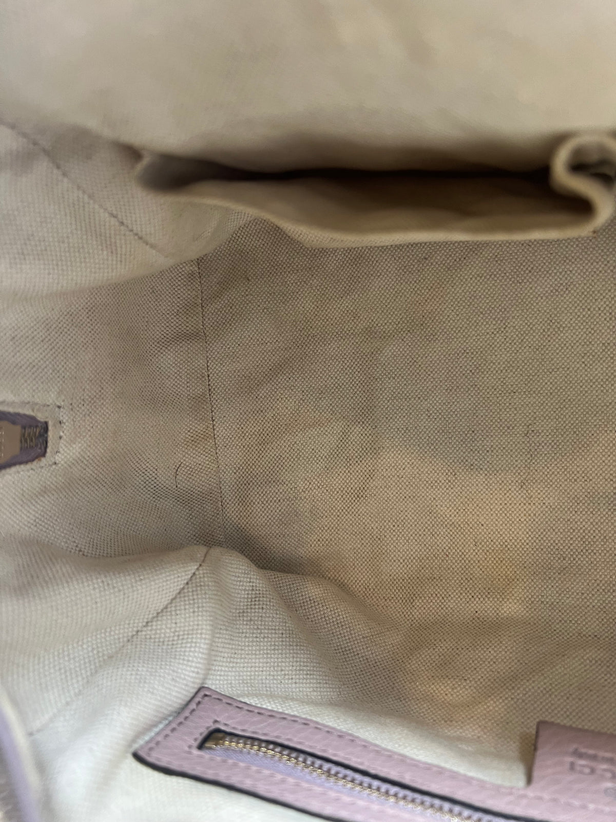 Gucci Vintage Web Boston Bag GG Canvas Medium with strap