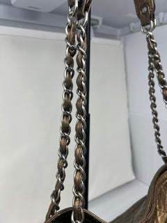Chanel Metallic Aged Calfskin Large Shopping in Moscow Tote