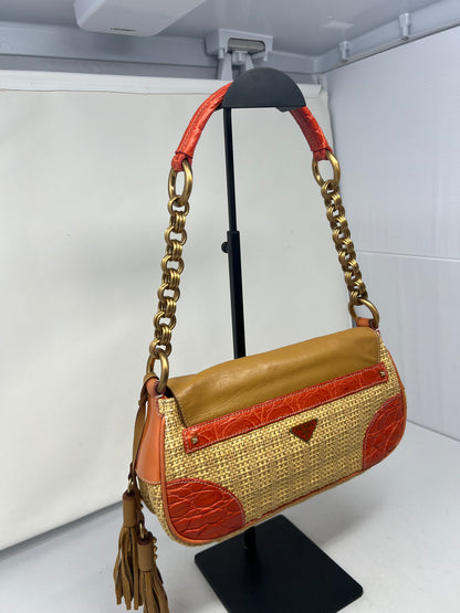 Prada Raffia Pochette