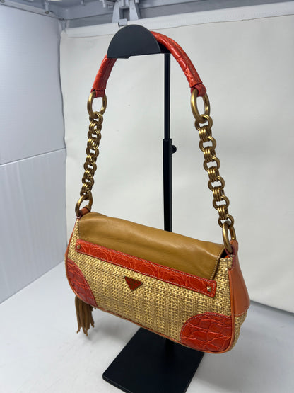 Prada Raffia Pochette