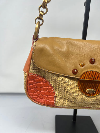 Prada Raffia Pochette