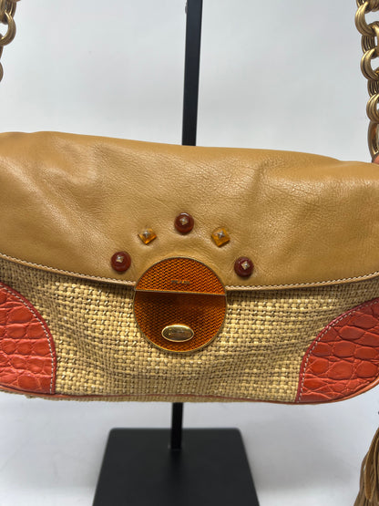 Prada Raffia Pochette
