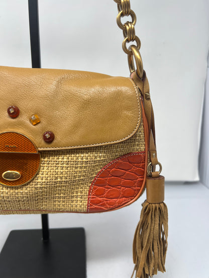 Prada Raffia Pochette