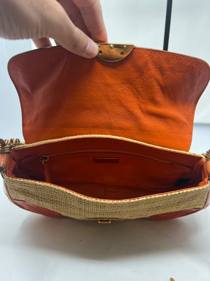 Prada Raffia Pochette