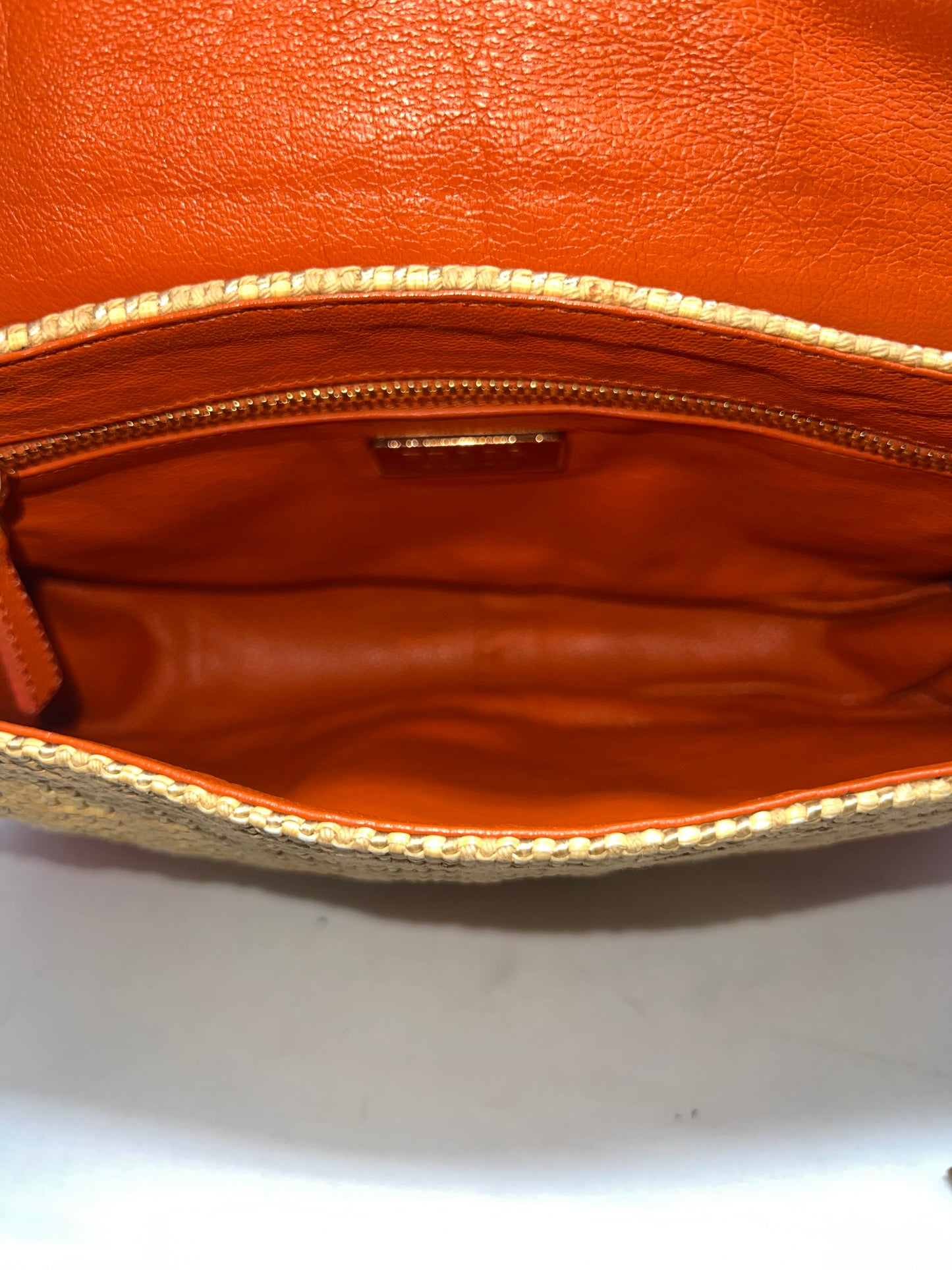 Prada Raffia Pochette