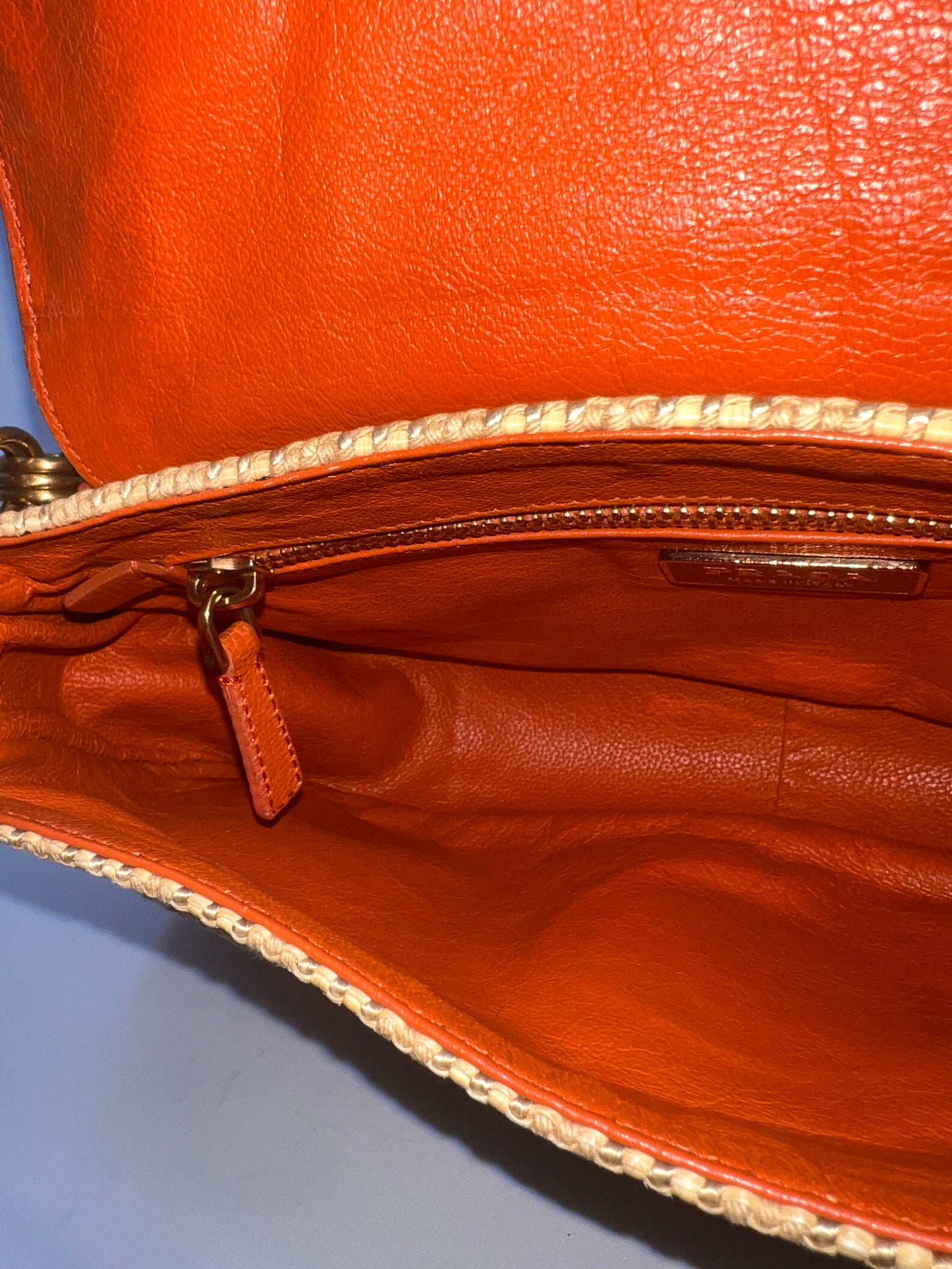 Prada Raffia Pochette