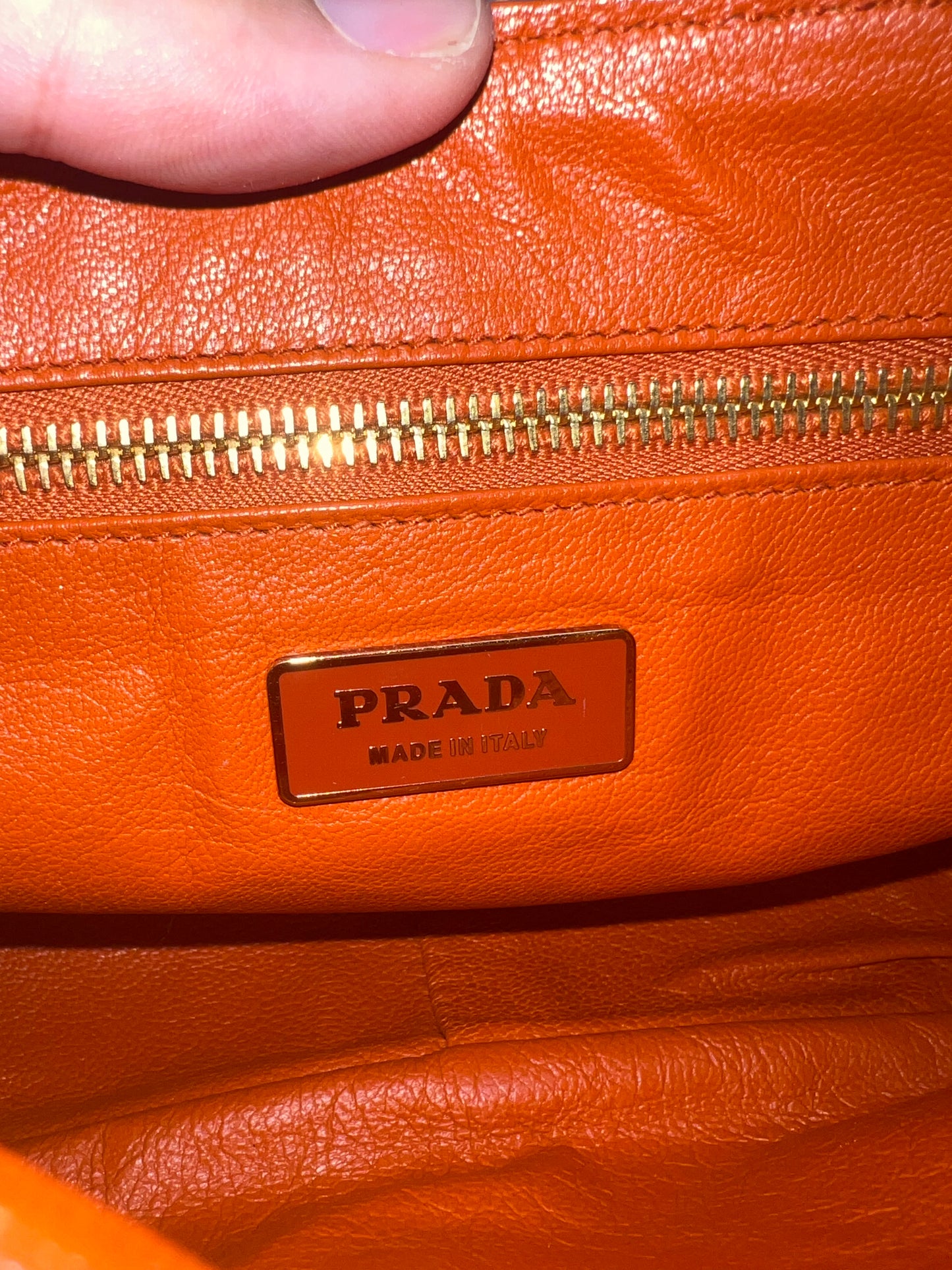 Prada Raffia Pochette