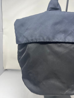 Prada Navy Blue Tessuto Reversible Tote